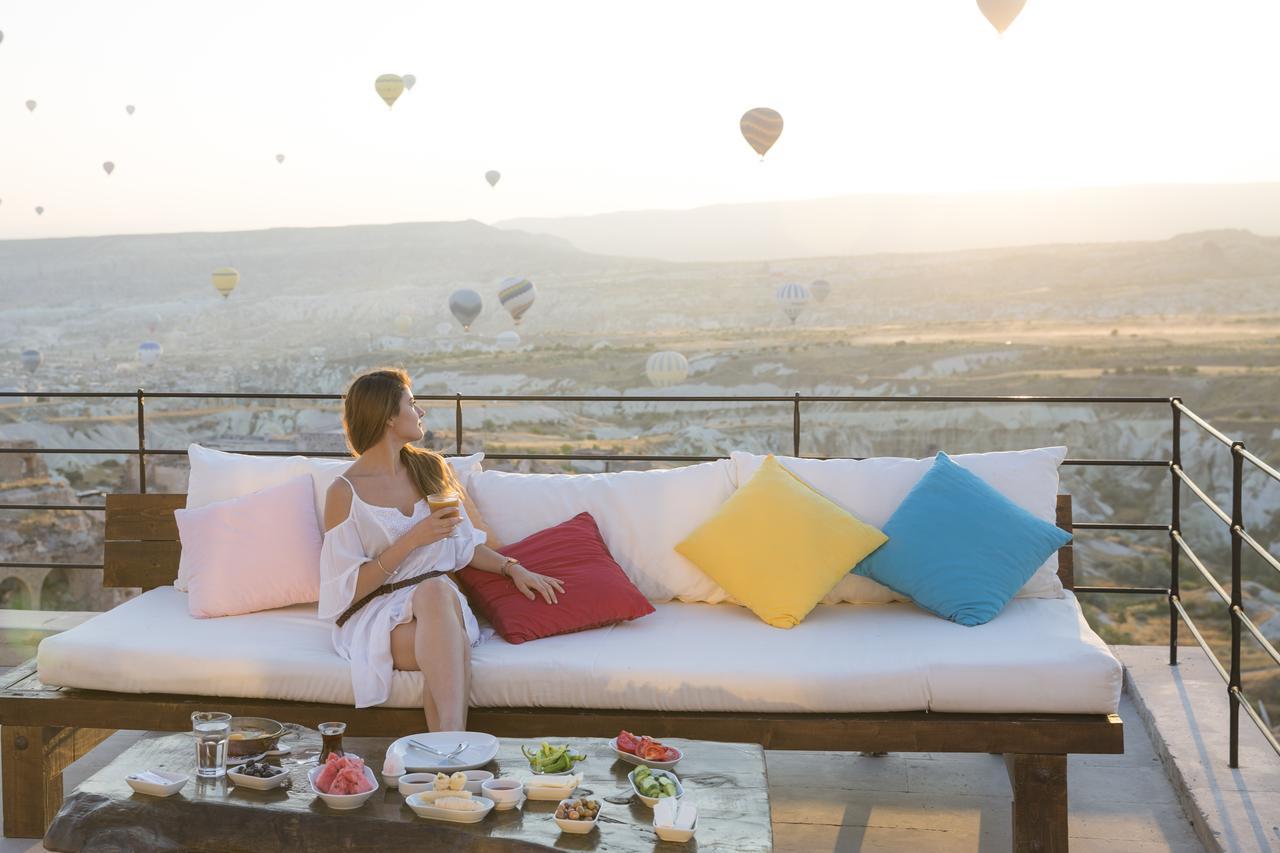 Helike Cave Suites Учисар Экстерьер фото